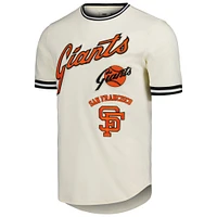 Men's Pro Standard Cream San Francisco Giants Cooperstown Collection Retro Classic T-Shirt