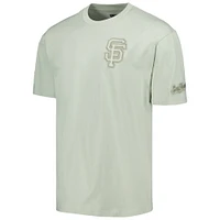 Men's Pro Standard Mint San Francisco Giants Neutral CJ Dropped Shoulders T-Shirt