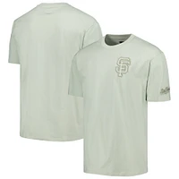 Men's Pro Standard Mint San Francisco Giants Neutral CJ Dropped Shoulders T-Shirt