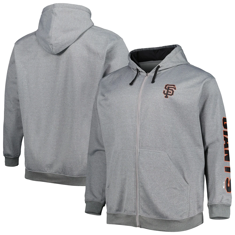 San Francisco Giants Fundamentals Fleece Pullover Hood - Womens