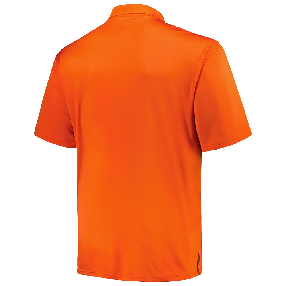 Ensemble de deux polos unis pour hommes Profile San Francisco Giants Big & Tall noir/orange