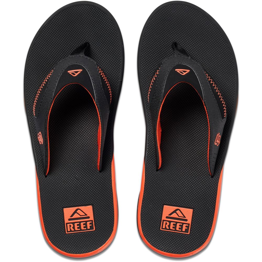 Men's REEF San Francisco Giants Fanning Bottle Opener Sandals