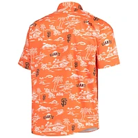 Chemise boutonnée Kekai San Francisco Giants orange Reyn Spooner pour homme