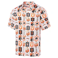 Chemise boutonnée Reyn Spooner pour hommes, blanche, San Francisco Giants Champions Scenic