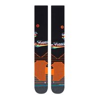 Men's Stance Black/Orange San Francisco Giants Pride Diamond Pro Over the Calf Socks