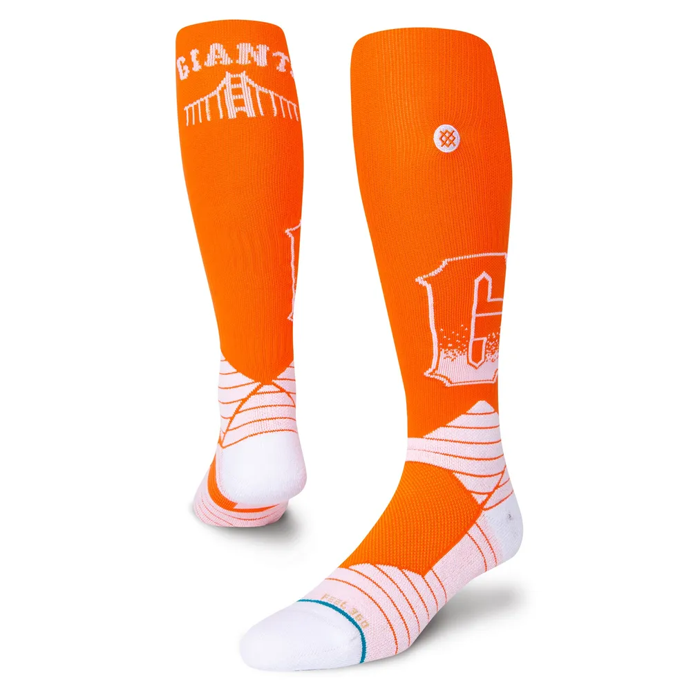 Lids San Francisco Giants Stance 2021 City Connect Over the Calf Socks -  Orange