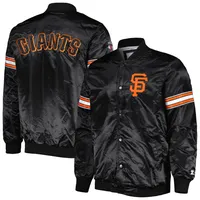 Tommy Hilfiger Men's Black, White San Francisco 49ers Varsity