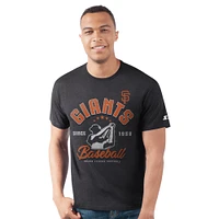 Men's Starter  Black San Francisco Giants Prime Time Batter T-Shirt