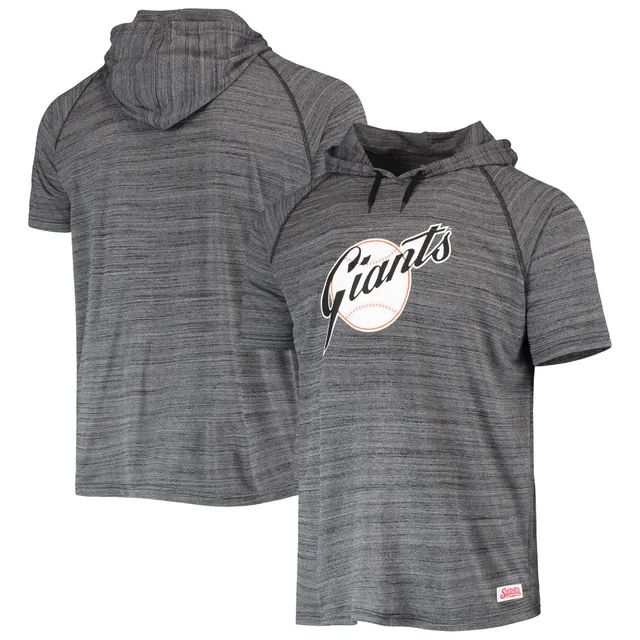 San Francisco Giants Levelwear City Connect Throttle No Hitter Hoodie  Sleeveless T-Shirt - Gray