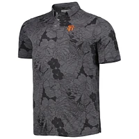 Polo Big & Tall Miramar Blooms des Giants de San Francisco Tommy Bahama noir pour homme