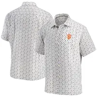 Lids San Francisco Giants Tommy Bahama Tropical Horizons Button-Up Shirt -  Black