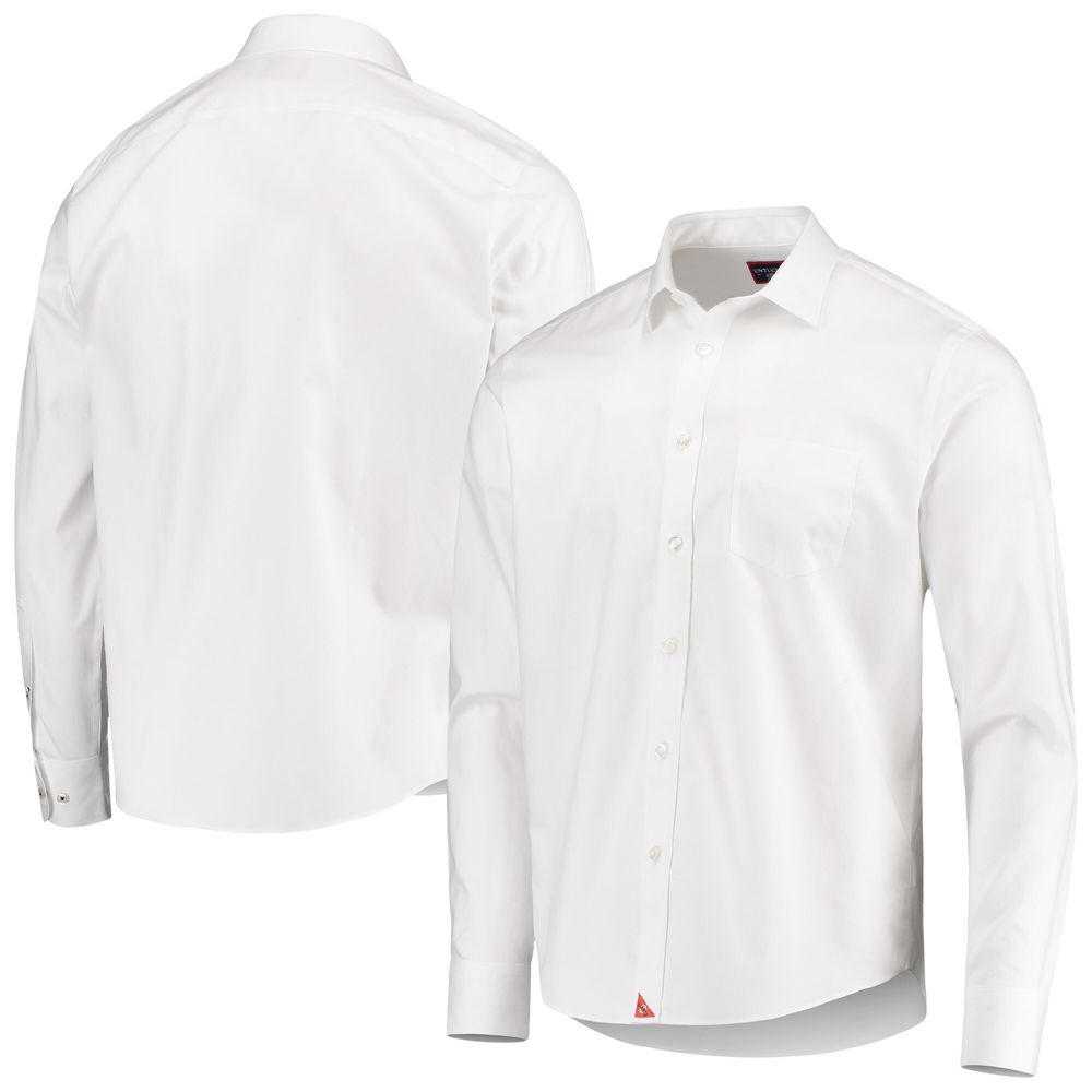 UNTUCKit Men's UNTUCKit White San Francisco Giants Button-Up Long Sleeve  Shirt