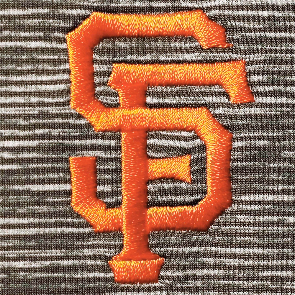 Men's Vineyard Vines Charcoal San Francisco Giants Destin Polo
