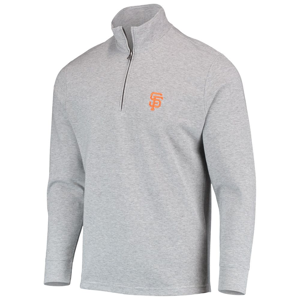 Vineyard Vines Men's Vineyard Vines Gray San Francisco Giants Saltwater  Quarter-Zip Jacket