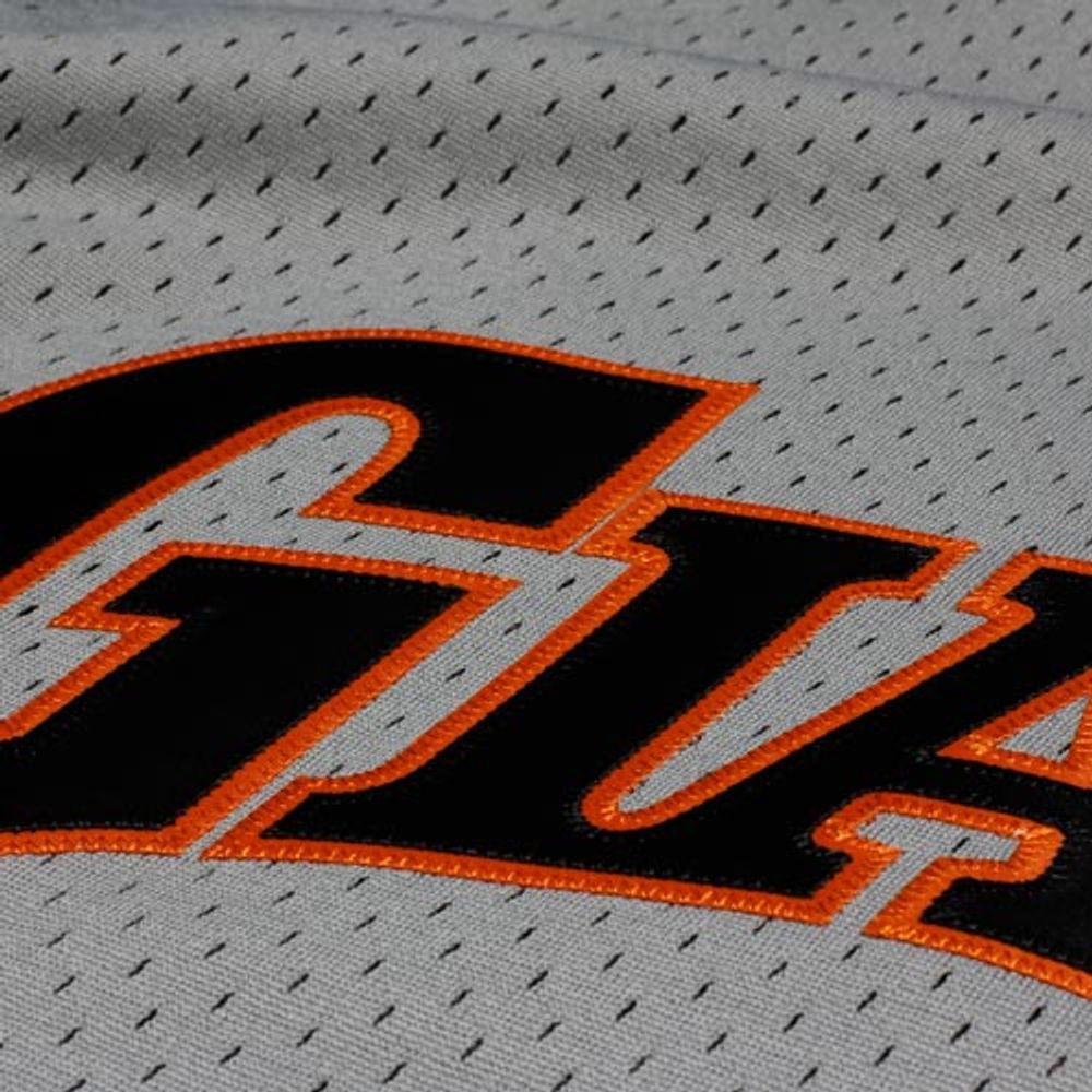 Youth San Francisco Giants Will Clark Mitchell & Ness Gray Cooperstown  Collection Mesh Batting Practice Jersey