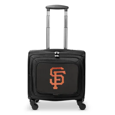 San Francisco Giants MOJO 14'' Laptop Overnighter Wheeled Bag- Black