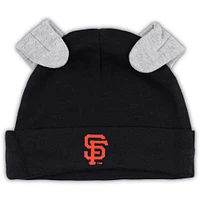Newborn & Infant Black/White San Francisco Giants Dream Team Bodysuit Hat Footed Pants Set