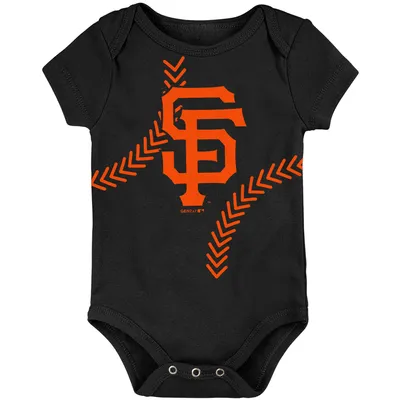 San Francisco Giants Newborn & Infant Running Home Team Bodysuit - Black