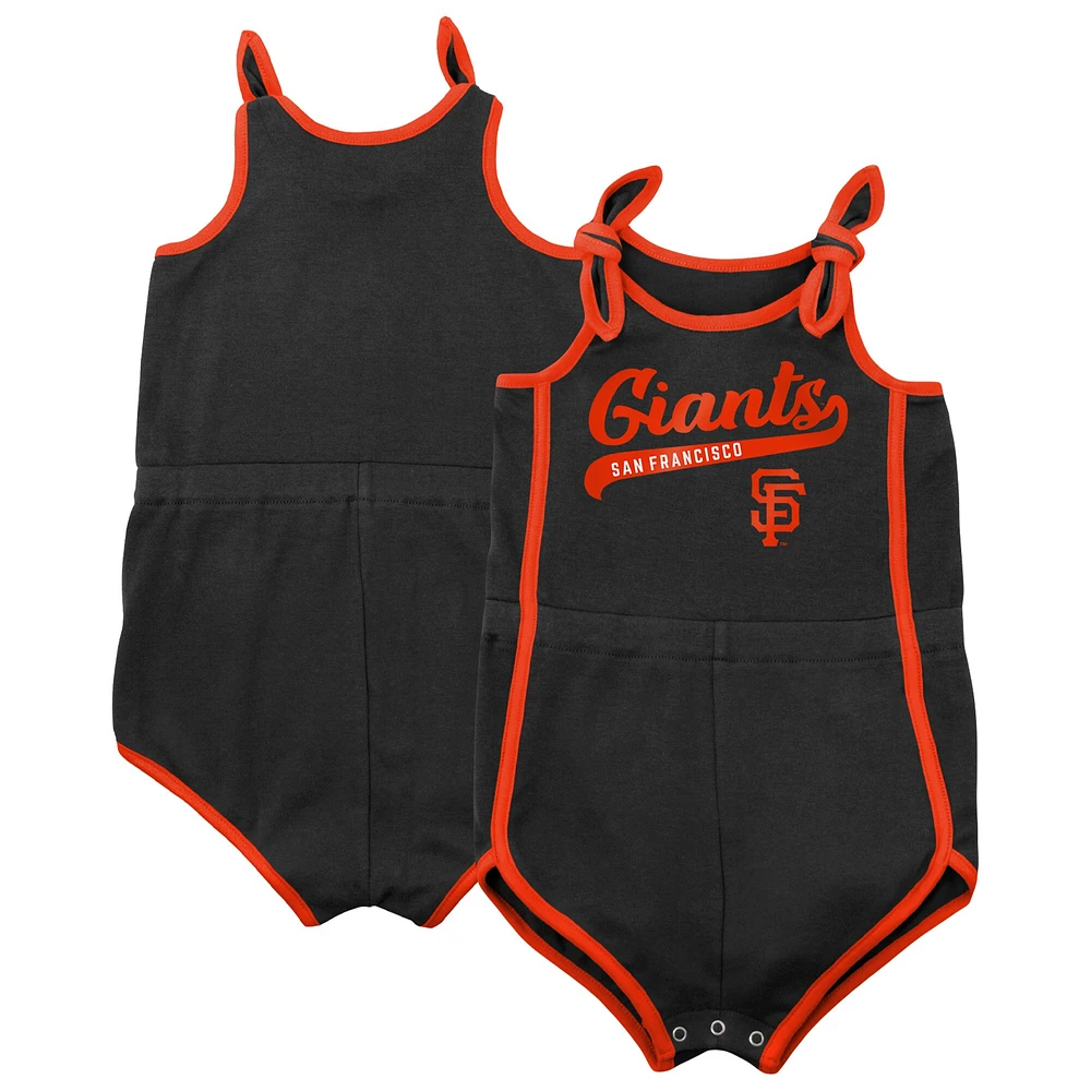 Body noir préscolaire San Francisco Giants Hit & Run