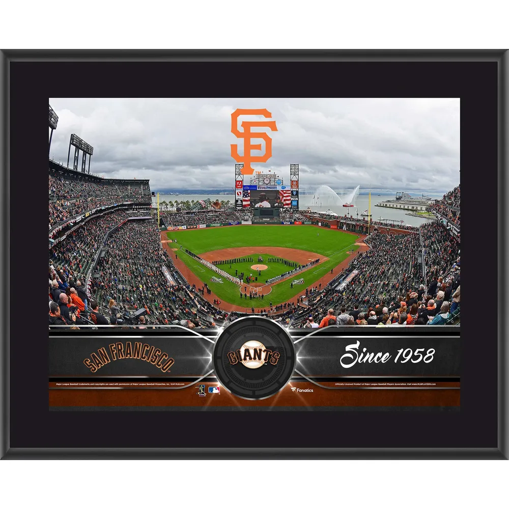 San Francisco Giants Fanatics Authentic 10" x 13" Sublimated Team Stadium Plaque