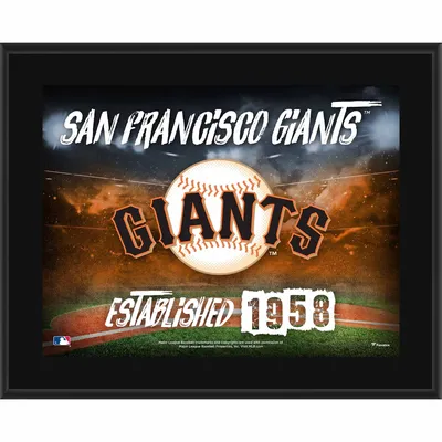 San Francisco Giants Fanatics Authentic 10.5" x 13" Sublimated Horizontal Team Logo Plaque