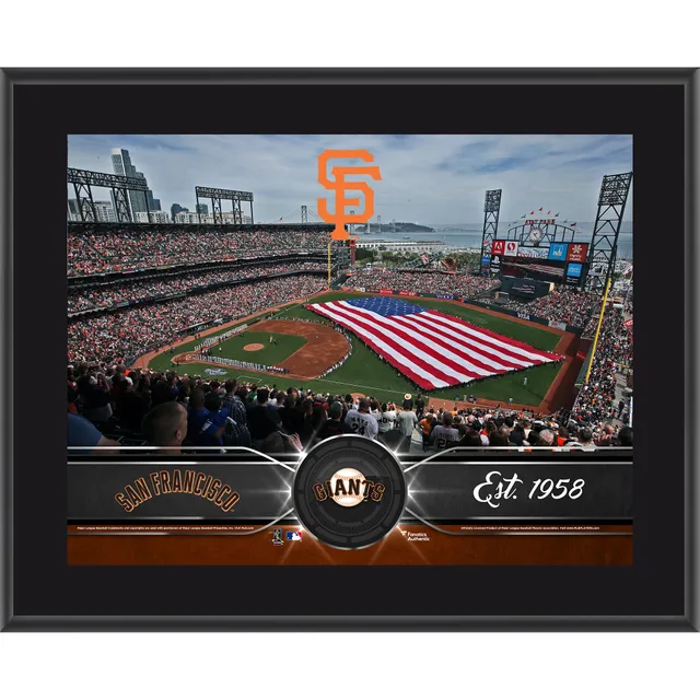 Wilmer Flores San Francisco Giants Framed 10.5 x 13 Sublimated Player Plaque