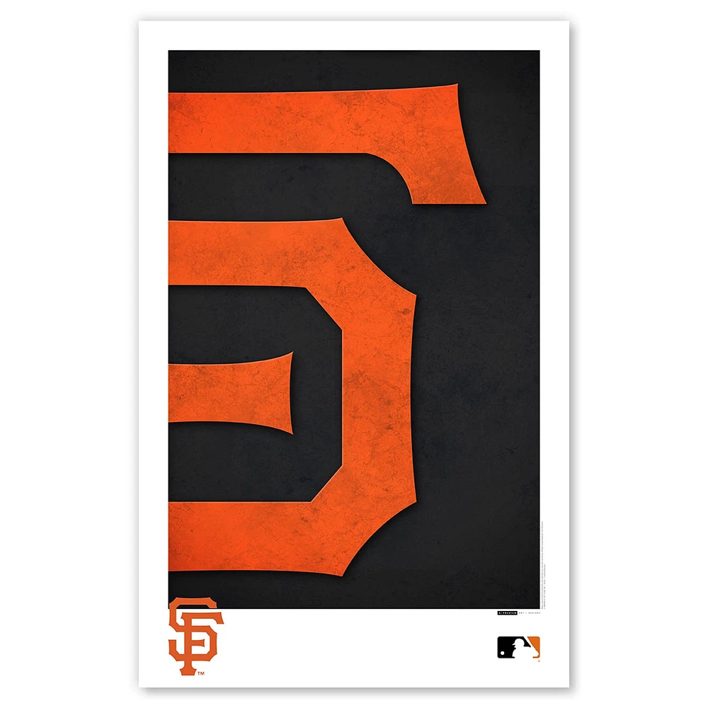 San Francisco Giants 11" x 17" Minimalist Logo Poster Print