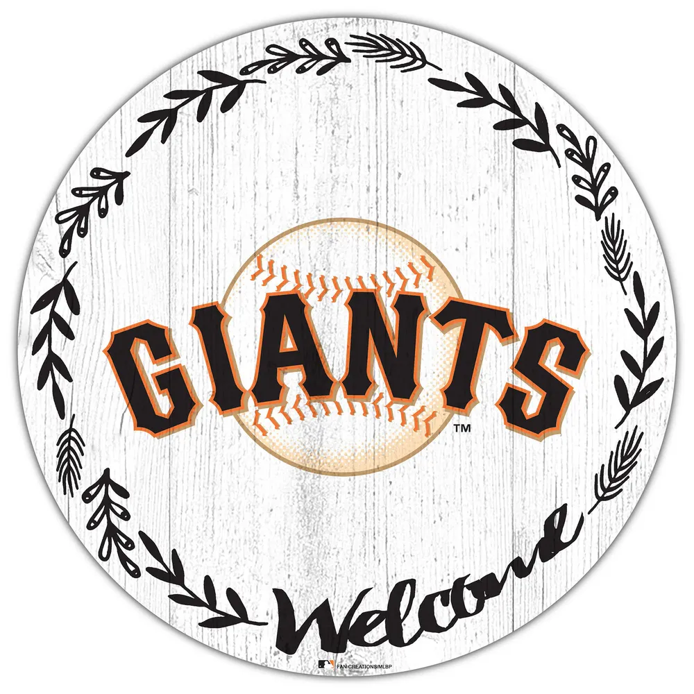 San Francisco Giants 12'' Sugar Skull Circle Sign