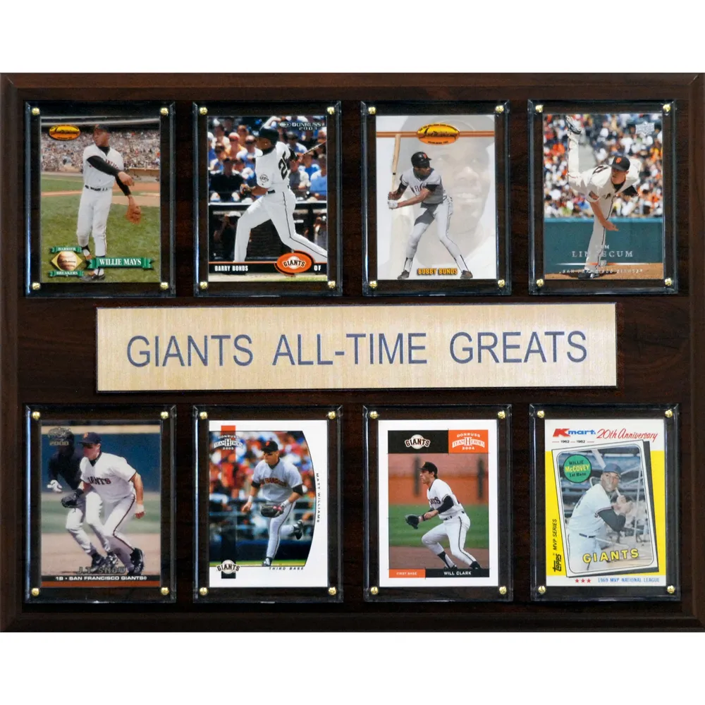 San Francisco Giants 12'' x 15'' All-Time Greats Plaque