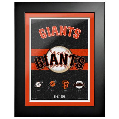 San Francisco Giants - 12'' x 16'' Heritage Tradition Framed Artwork