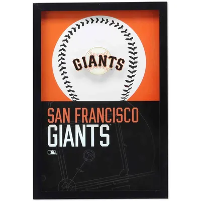 San Francisco Giants 12'' x 17'' Glass Framed Sign