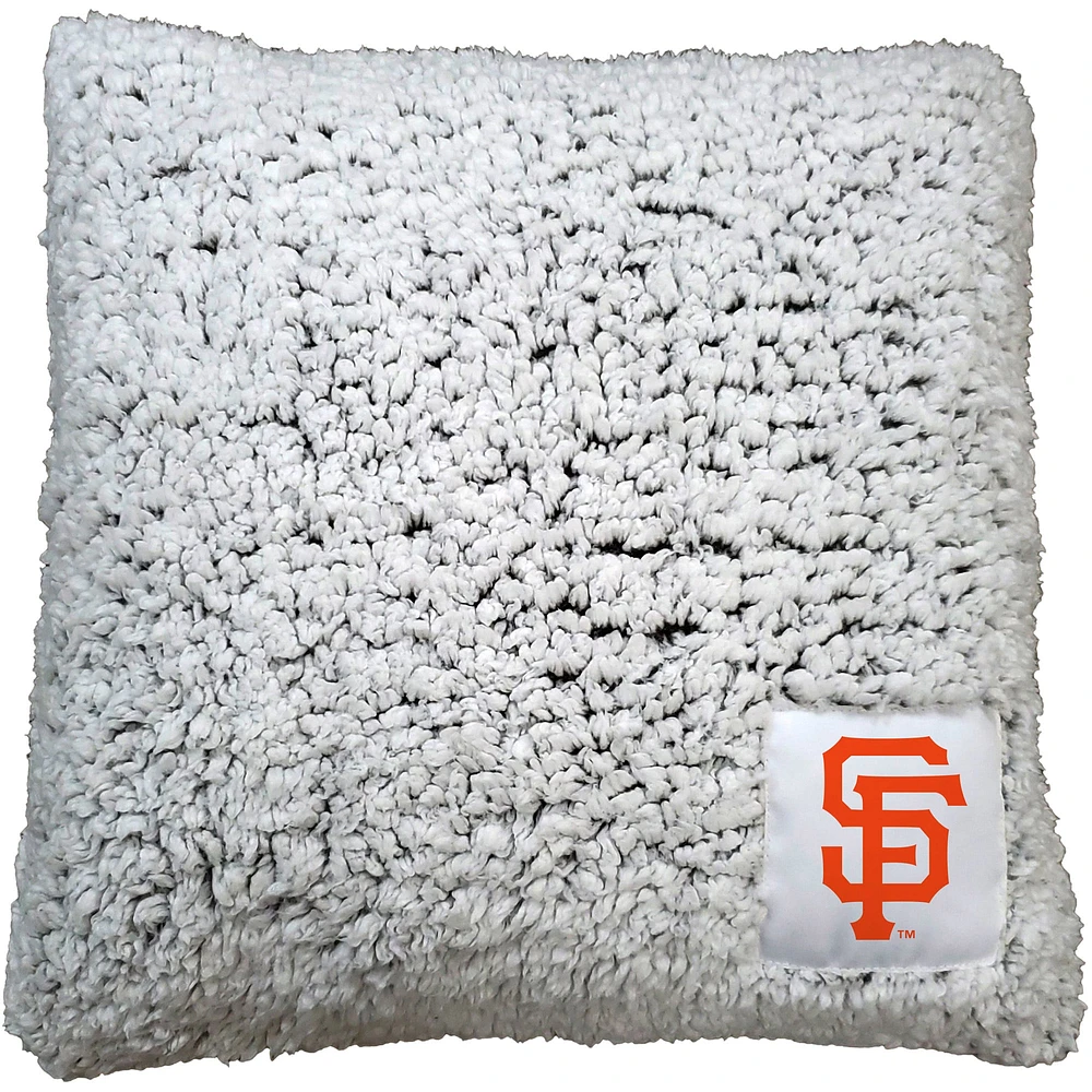 Oreiller Frosty Sherpa des Giants de San Francisco 16'' x 16''