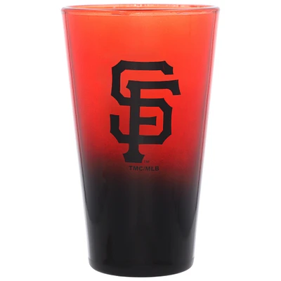 Géants de San Francisco 16oz. Verre à pinte ombré