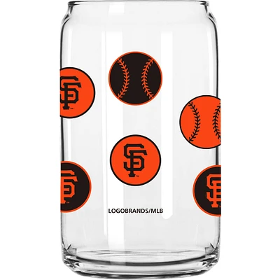 San Francisco Giants 16oz. Smiley Can Glass