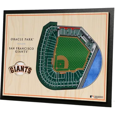 San Francisco Giants 17'' x 13'' 5-Layer 3D StadiumViews Wall Art
