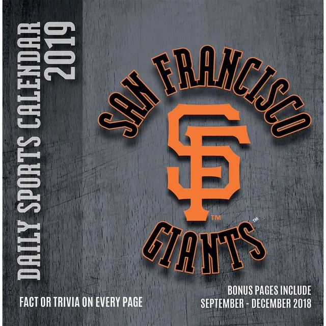 San Francisco Giants 10'' x 14'' Metal Calendar