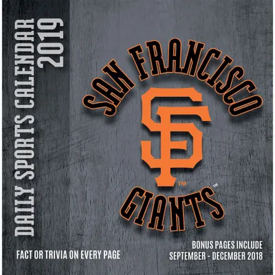 San Francisco Giants 2019 Box Calendar