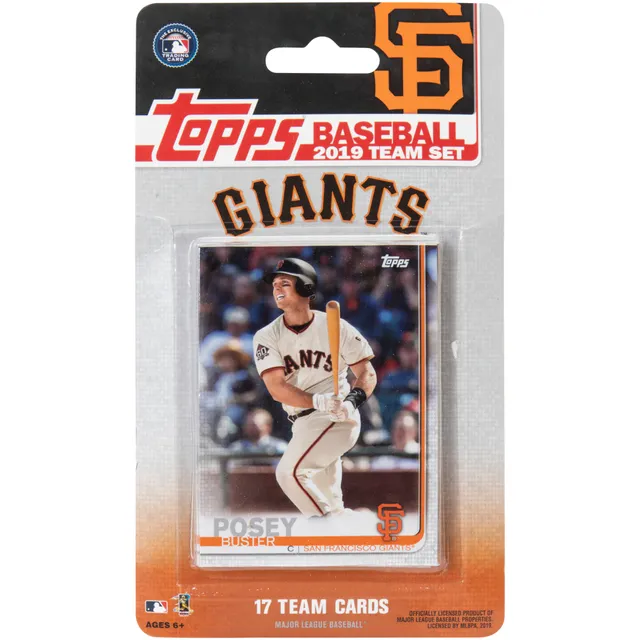 San Francisco Giants 2022 Topps Factory Sealed 17 Card Team Set