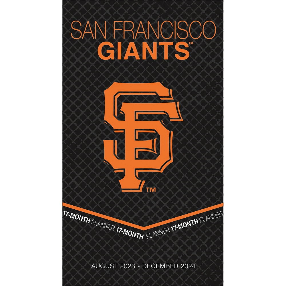 Planificateur de poche 17 mois des Giants de San Francisco 2023-24