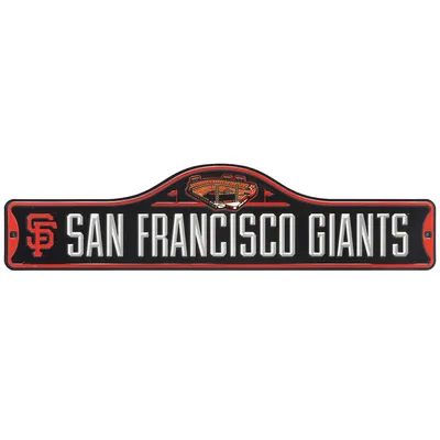 San Francisco Giants 5'' x 20'' Metal Street Sign