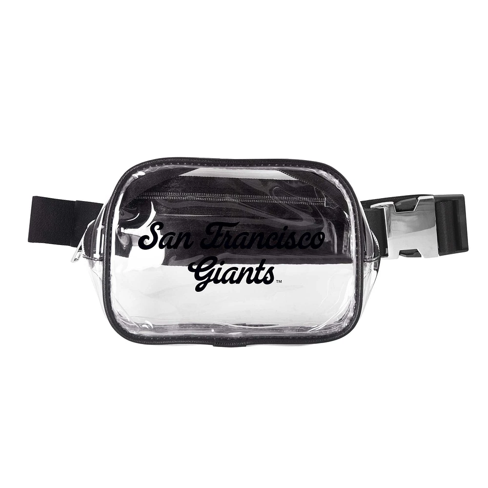 San Francisco Giants Clear Belt Bag