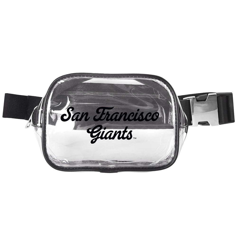 San Francisco Giants Clear Belt Bag