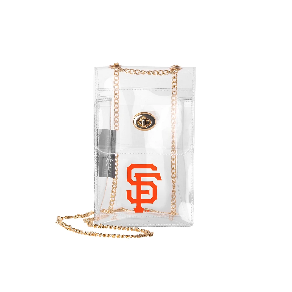 Sac à main à bandoulière transparent Essential des Giants de San Francisco