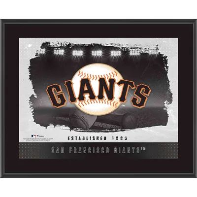 San Francisco Giants Fanatics Authentic Framed 10.5" x 13" Sublimated Horizontal Team Logo Plaque