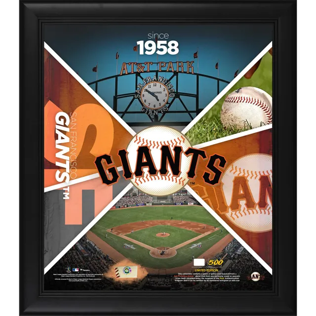 Fanatics Authentic Seattle Mariners Framed 15 x 17 Team Impact Collage with A Piece of Game-Used Baseball - Limited Edition 500