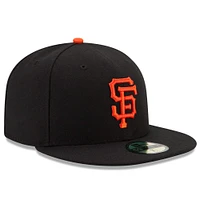 San Francisco Giants New Era Game Authentic Collection On-Field 59FIFTY - Chapeau ajusté Noir