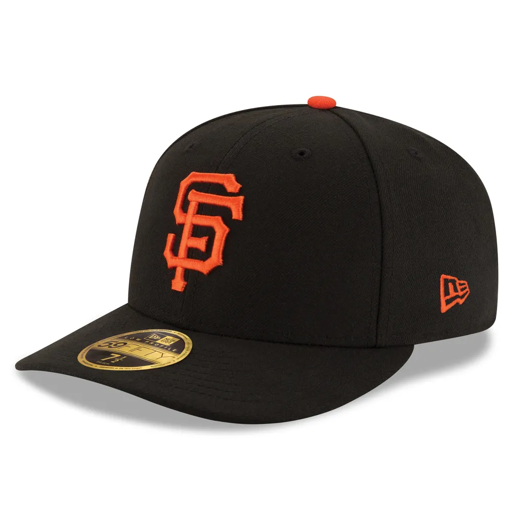 New Era San Francisco Giants Black Authentic Collection on Field Low Profile Game 59FIFTY Fitted Hat