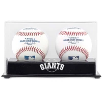 San Francisco Giants Two Baseball Cube Logo Display Case