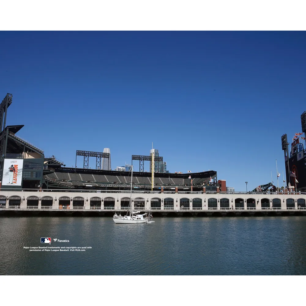 Sunset over Oracle Park, Port of San Francisco