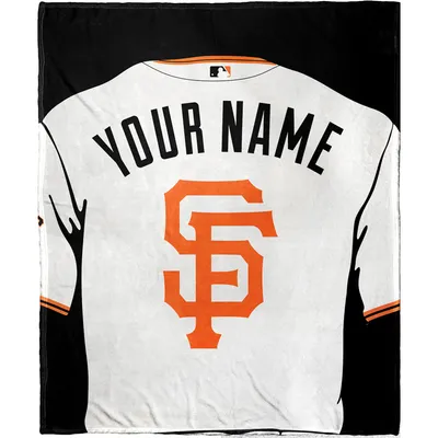 San Francisco Giants The Northwest Company 50'' x 60'' Personalized Silk Touch Sherpa Throw